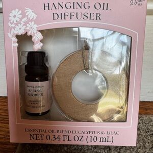 Hanging Oil Diffuser with Eucalyptus & Lilac